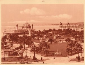 Die Gärten vom Casino aus gesehen, Nizza, 1930