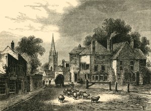 Das Torhaus, Highgate, 1820, um 1876