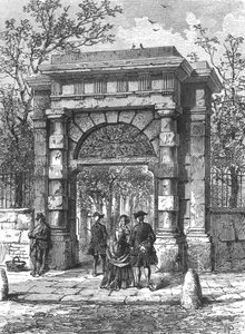 Das Tor zu St. Giles von Unbekannt