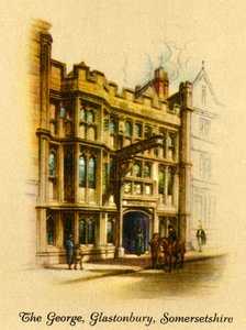 The George, Glastonbury, Somersetshire, Sussex, 1936 von Unbekannt