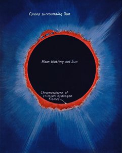 Der Ruhm der Sonne bei einer Sonnenfinsternis, 1935 von Unbekannt