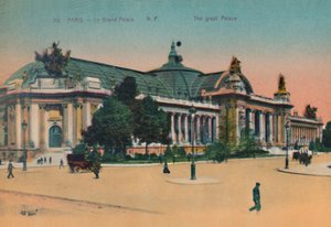 Das Grand Palais, Paris, ca. 1920 von Unbekannt
