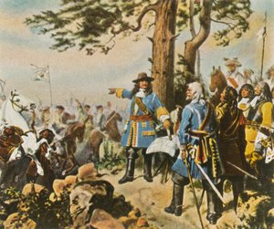 Die Kommandeure des Großen Kurfürsten vor der Schlacht bei Fehrbellin, 28. Juni 1675, 1936