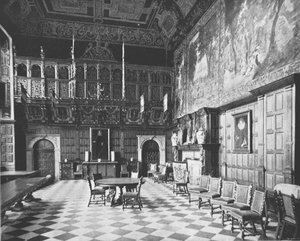 Die Große Halle, Hatfield House, Hatfield, Hertfordshire, 1894 von Unbekannt