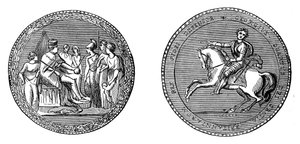Das große Siegel von König George IV