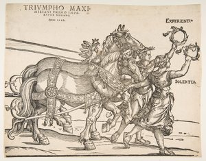 Der große Triumphwagen von Unbekannt