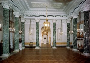 Die griechische Halle, Pawlowsk-Palast, St. Petersburg, Russland
