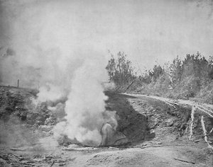 Der Growler, Norris Geyser Basin, Yellowstone Park, ca. 1897