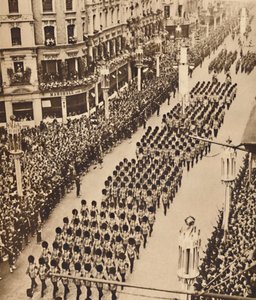 Die Wachen in der Oxford Street, 12. Mai 1937 von Unbekannt
