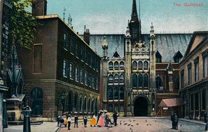 Die Guildhall, um 1910