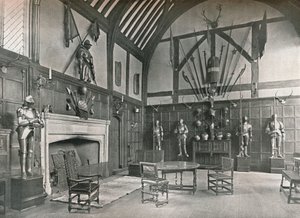 Die Halle im Ockwells Manor, 1905