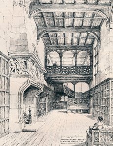 Die Halle von North Mymms, Herts, 1898 von Unbekannt