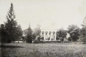 Das Haus des Levashovs-Anwesens Osinovaya Roshcha, 1885