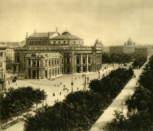 Das Kaiserliche Hoftheater, Wien, Österreich, um 1935