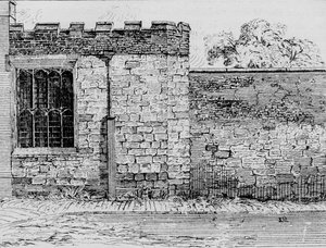 Die Jerusalem-Kammer am Westende der Westminster Abbey, ca. 1885-1911 von Unbekannt