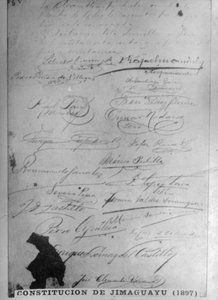 Die Verfassung von Jimaguayú, 1895, 1920er Jahre