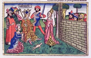 Das Urteil Salomos von Unbekannt