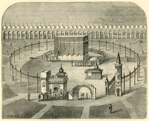 Die Kaaba, Mekka, 1890