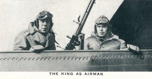 Der König als Flieger von Unbekannt