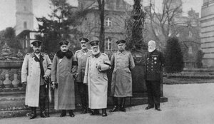 Der König von Bayern besucht das Hauptquartier der Kaiserlich Deutschen Armee, 1917