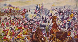 The Kings Own Yorkshire Light Infantry. Die Schlacht in den Rosenfeldern bei Minden, 1759, 1939