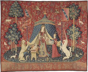 Die Dame und das Einhorn von Unbekannt