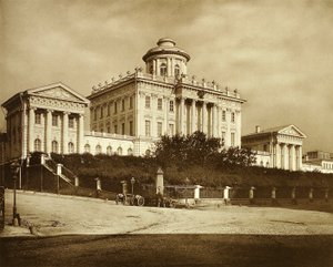 Die Bibliothek des Moskauer Öffentlichen Museums und des Rumiantsev-Museums, Russland, 1900er von Unbekannt