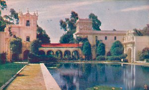 Der Seerosenteich, ca. 1935 von Unbekannt