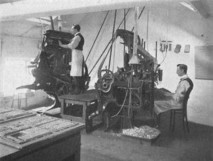 Die Linotypen, 1916