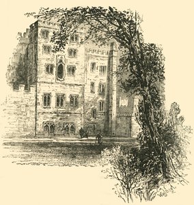 Der Lollardenturm, Lambeth Palace, ca. 1878