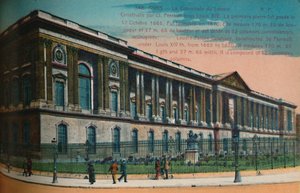 Kolonnade des Louvre-Palastes, Paris, ca. 1920