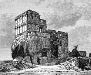 Der Madan Mahal, Jabalpur, Indien, 1895