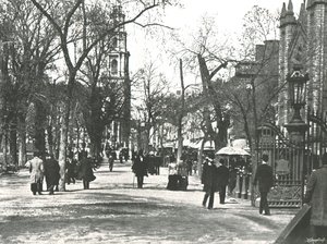 The Mall, Boston, USA, 1895