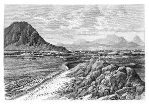 Der Marsha-Pass, nördlich von Kandahar, Afghanistan, 1895