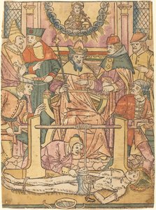 Das Martyrium des Heiligen Erasmus von Unbekannt