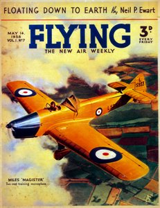 Das Miles Magister Flugzeug, 1938
