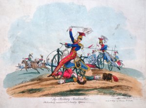 Der militärische Beschleuniger - Besonders empfohlen für Kavallerieoffiziere, ca. 1820 von Unbekannt