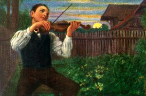 Der Mondschein-Geiger, um 1928