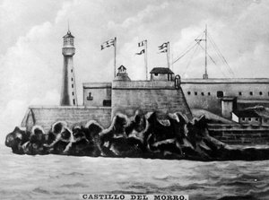 Die Morro-Burg, 1587 von Unbekannt