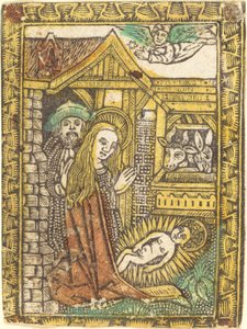 Die Geburt Christi, ca. 1470-1480 von Unbekannt