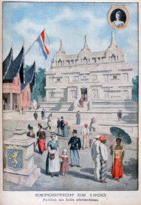 Niederländisch-Indien-Pavillon auf der Weltausstellung von 1900, Paris, 1900