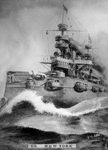 Das New Yorker Schlachtschiff, 1898, 1920er Jahre