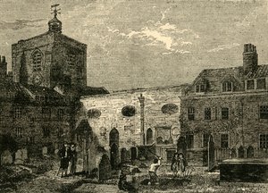 Die alte Kirche von St. James, Clerkenwell, um 1872
