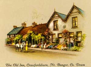 Das Alte Gasthaus, Crawfordsburn, bei Bangor, Co. Down, 1936 von Unbekannt