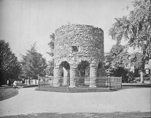 Der alte Norse, Turm, Newport, R.I., ca. 1897 von Unbekannt