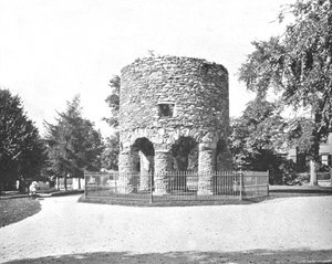 Der alte nordische Turm, Newport, Rhode Island, USA, ca. 1900 von Unbekannt