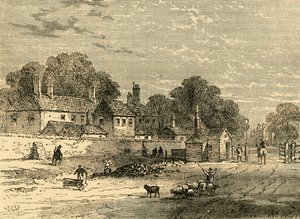 Die alte Mautstelle, Kensington, 1820, ca. 1876