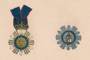 Der Orden von St. Ferdinand und des Verdienstes, ca. 19. Jahrhundert von Unbekannt