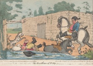 Der Sturz von Dr. Slop Tristram Shandy von Unbekannt