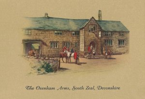 The Oxenham Arms, South Zeal, Devonshire von Unbekannt